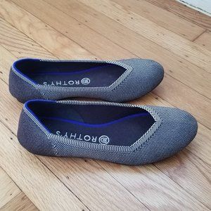Rothy's Grey Flats Size 8.5
